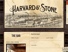 Tablet Screenshot of harvardandstone.com